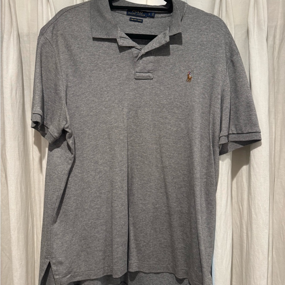Polo by Ralph Lauren Gray Classic Polo Shirt